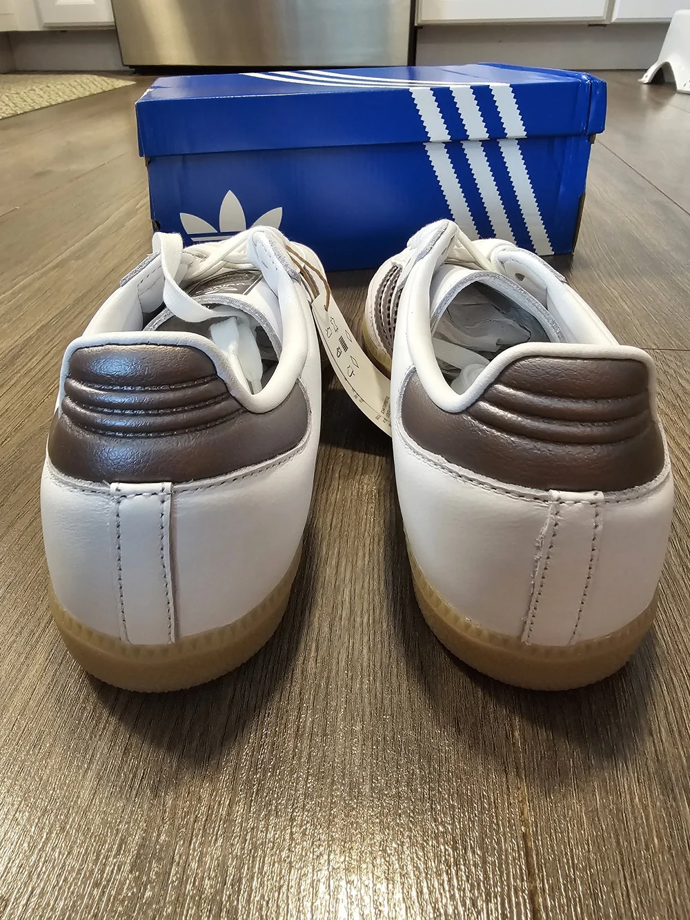 Adidas Samba Women's White/Grey Classic Adidas Sneakers